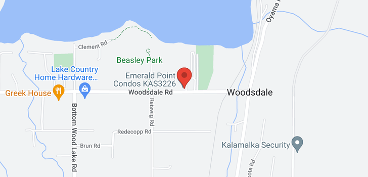 map of #304 3550 Woodsdale Road